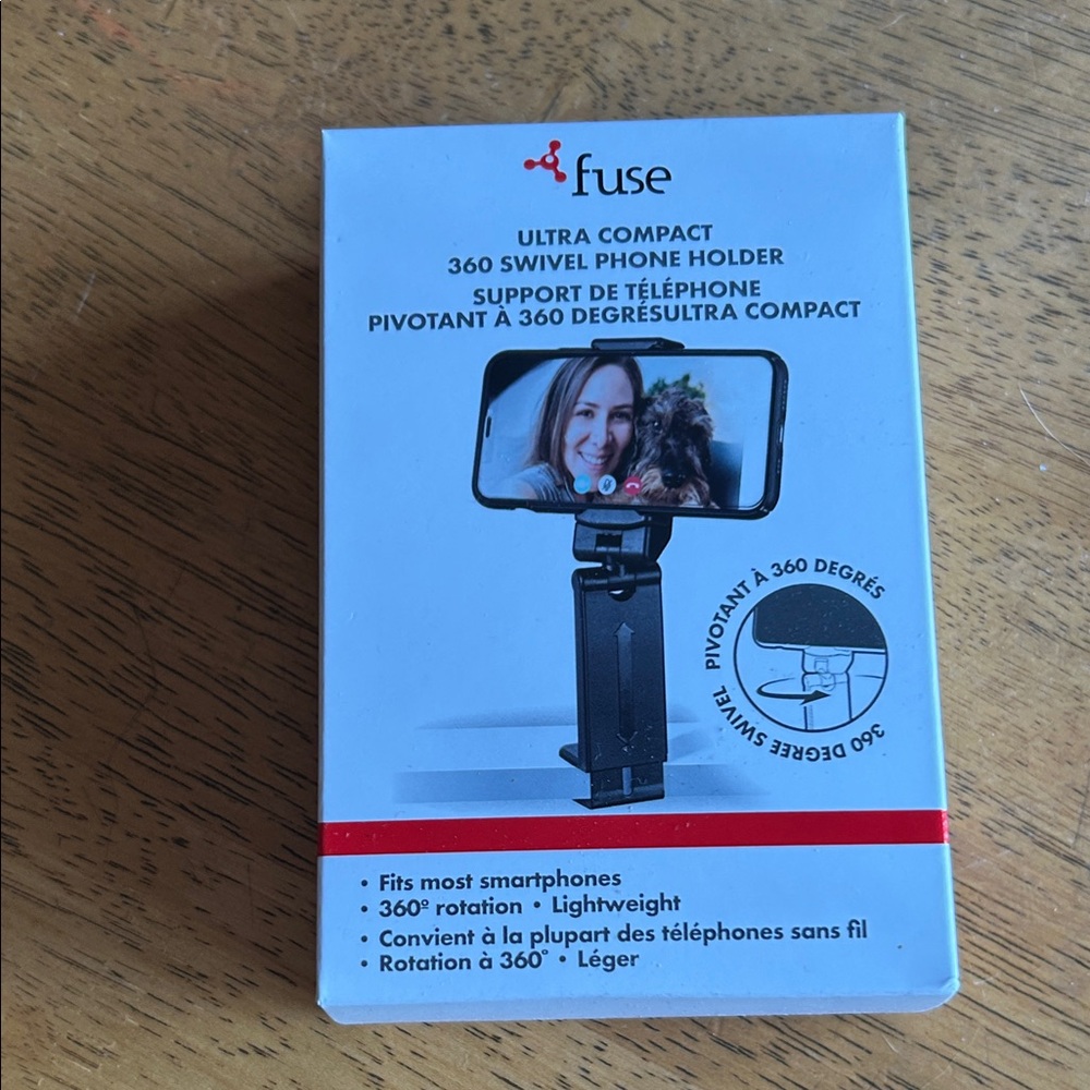 Black 360 Swivel Phone Holder